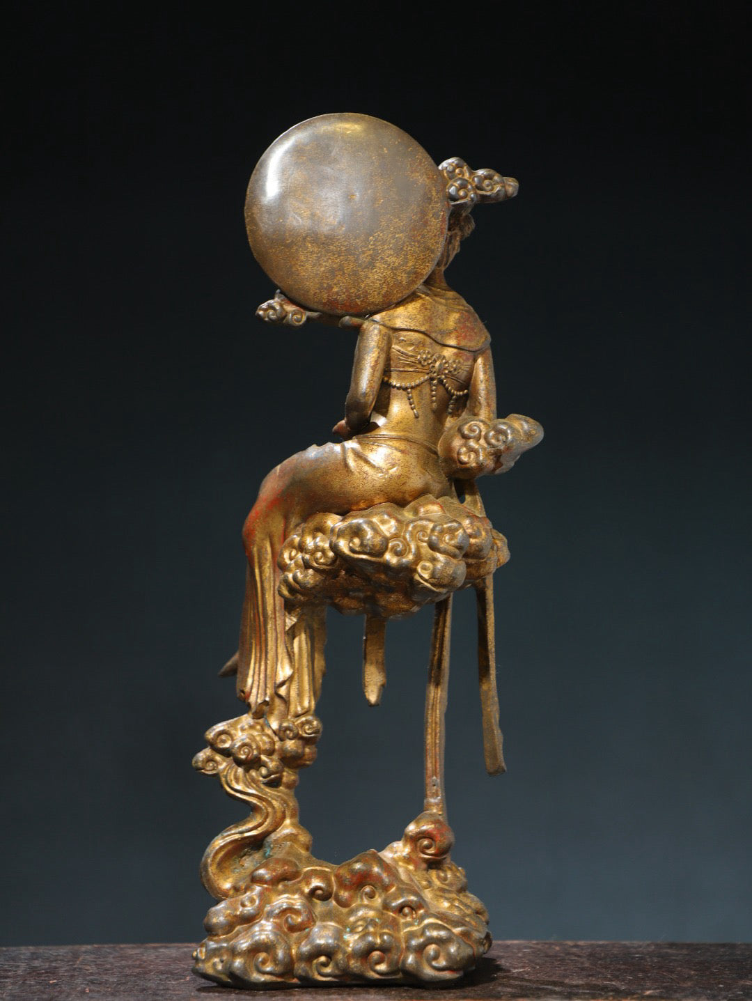 Bronze mud gold [Maiden] statue