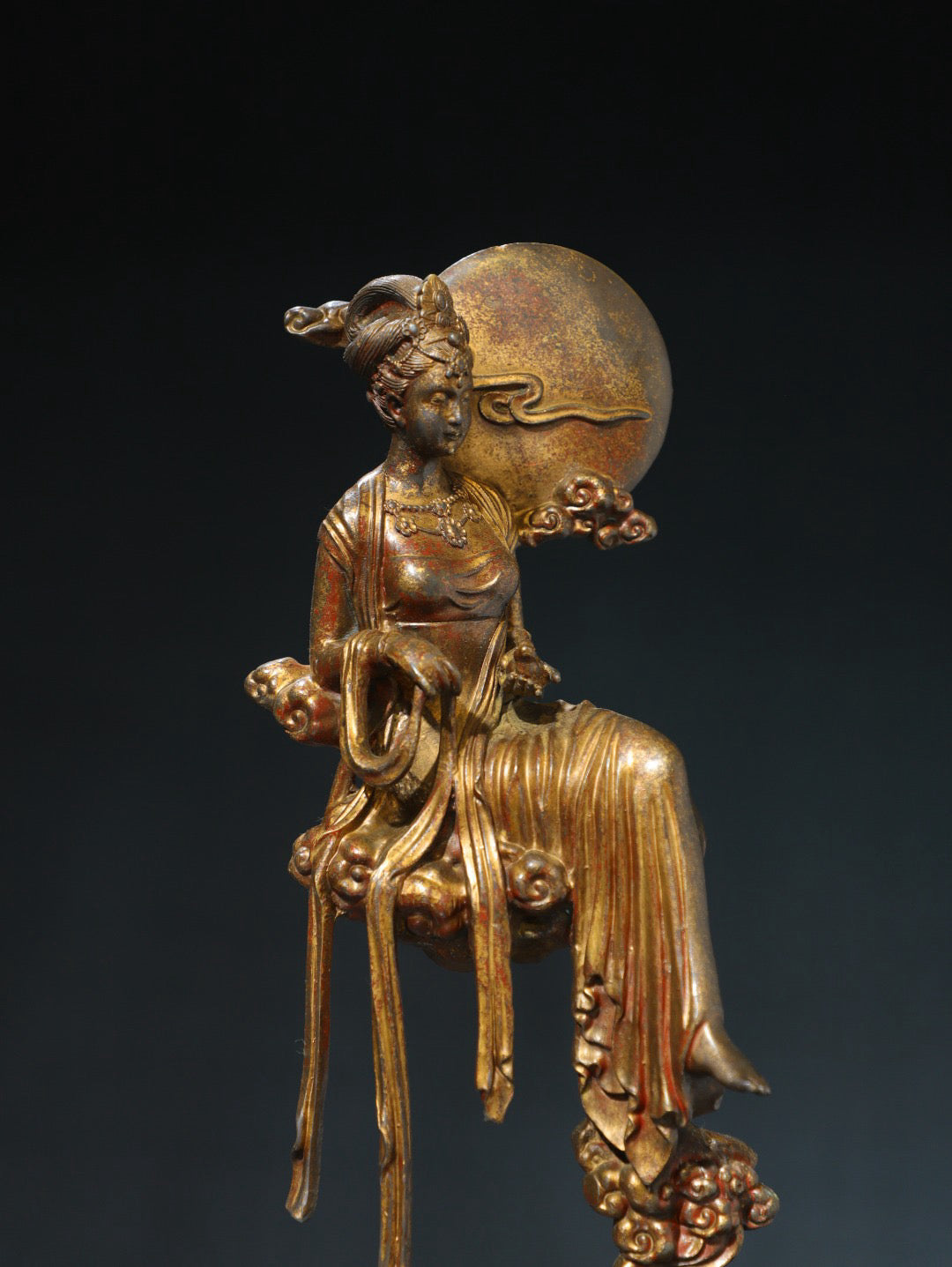 Bronze mud gold [Maiden] statue