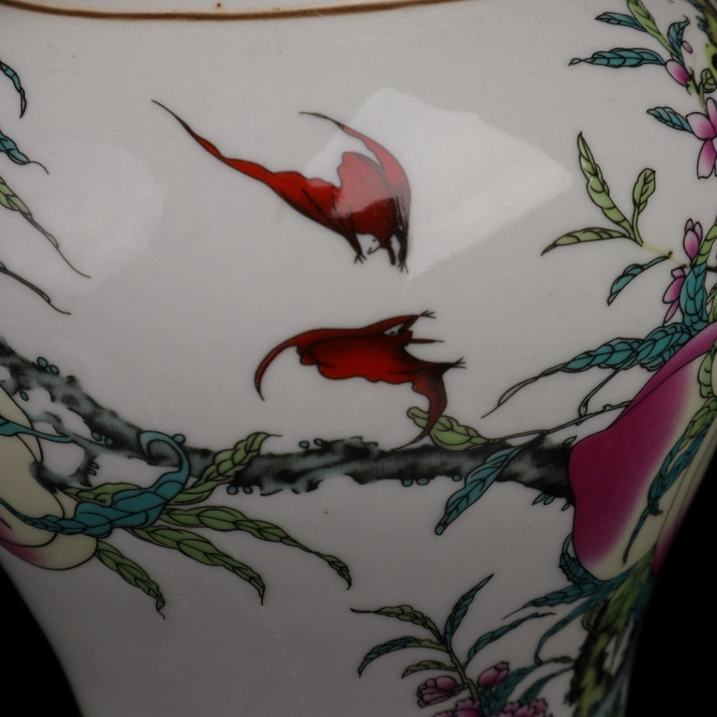 Blue and white longevity double full pattern general jar