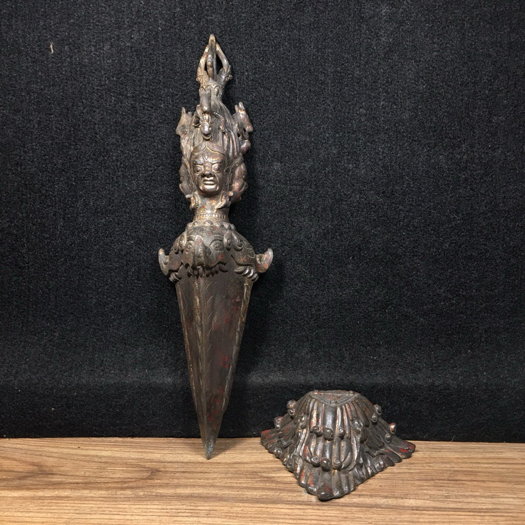 Chinese antique pure copper artifacts