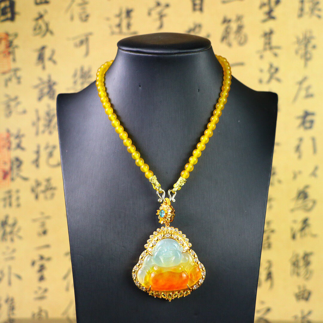Chinese Antique High Ice [Maitreya Buddha Brand]