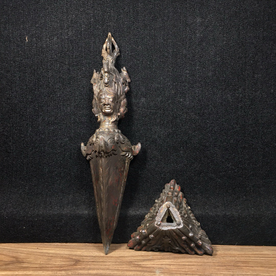 Chinese antique pure copper artifacts