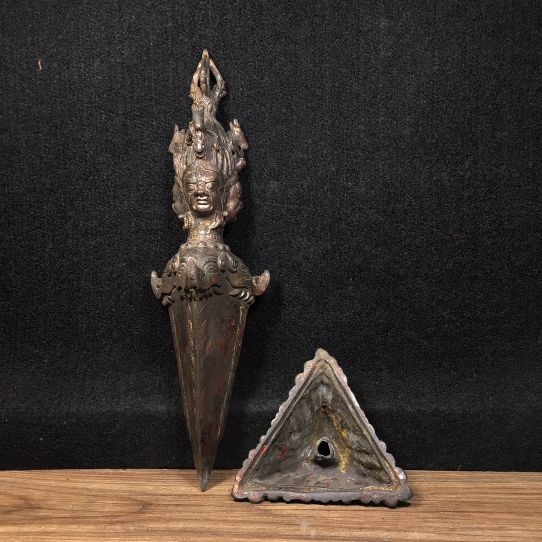 Chinese antique pure copper artifacts