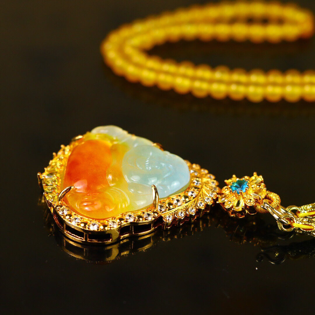 Chinese Antique High Ice [Maitreya Buddha Brand]