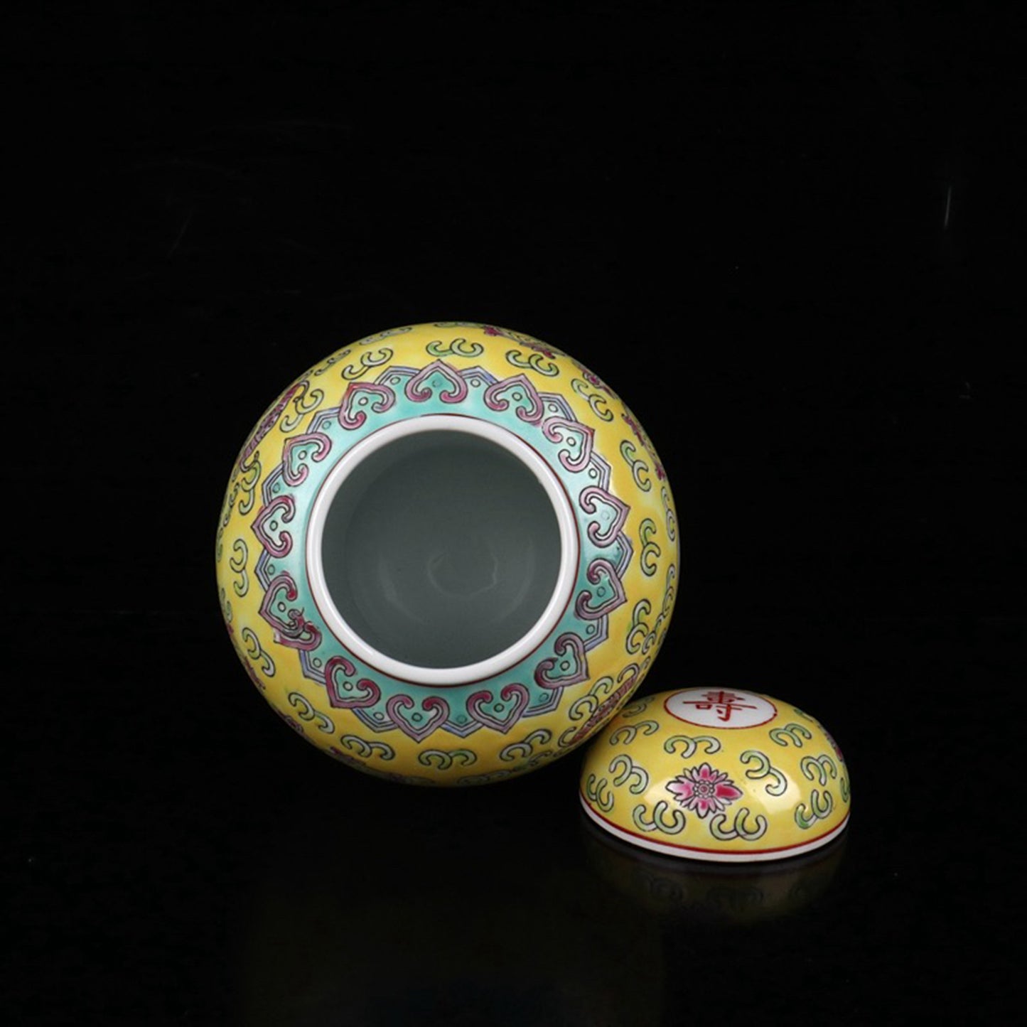 Pink Yellow Longevity Pearl Altar