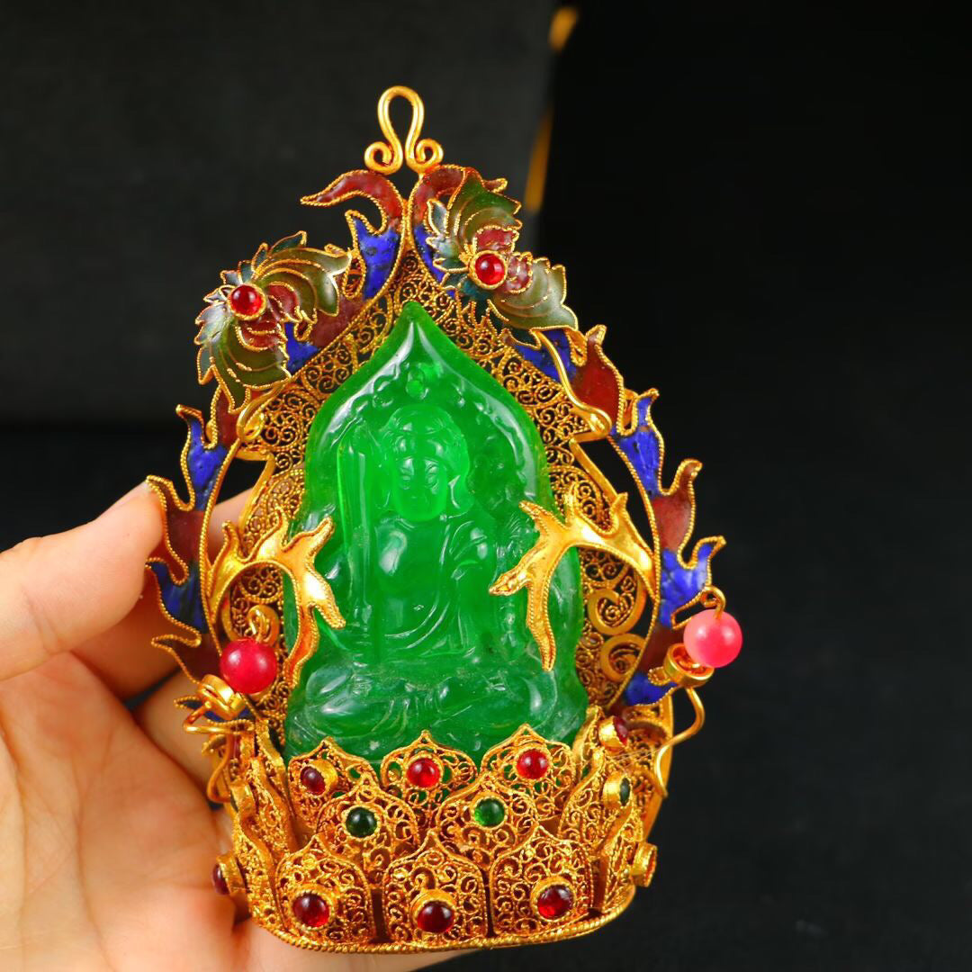 Chinese Antique High Ice Precision [Guanyin Brand]
