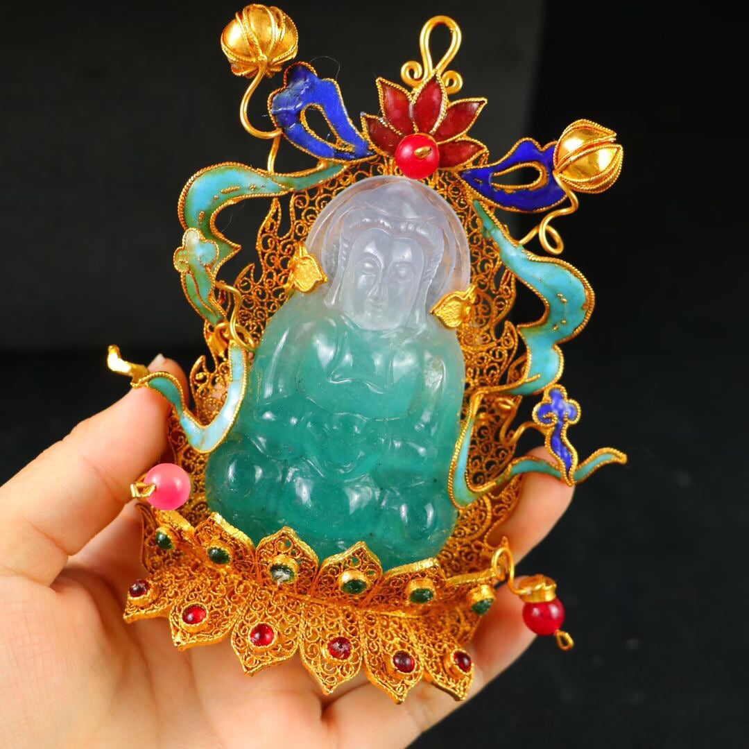 Chinese Antique High Ice Precision [Guanyin Brand]