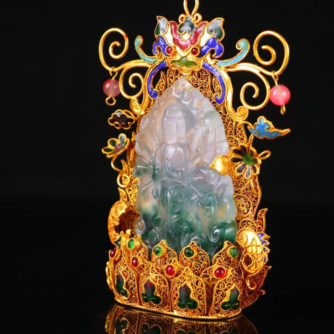 Chinese Antique High Ice Precision [Guanyin Brand]