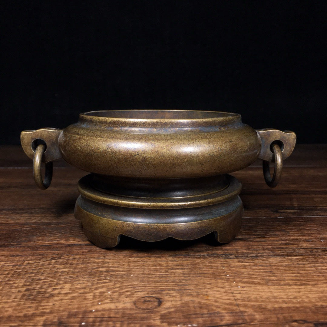 Chinese antique pure copper fumigation furnace