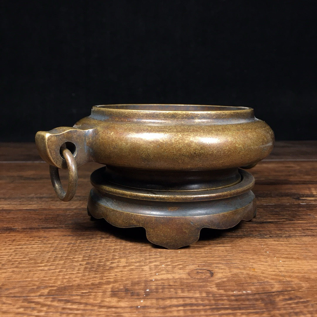 Chinese antique pure copper fumigation furnace