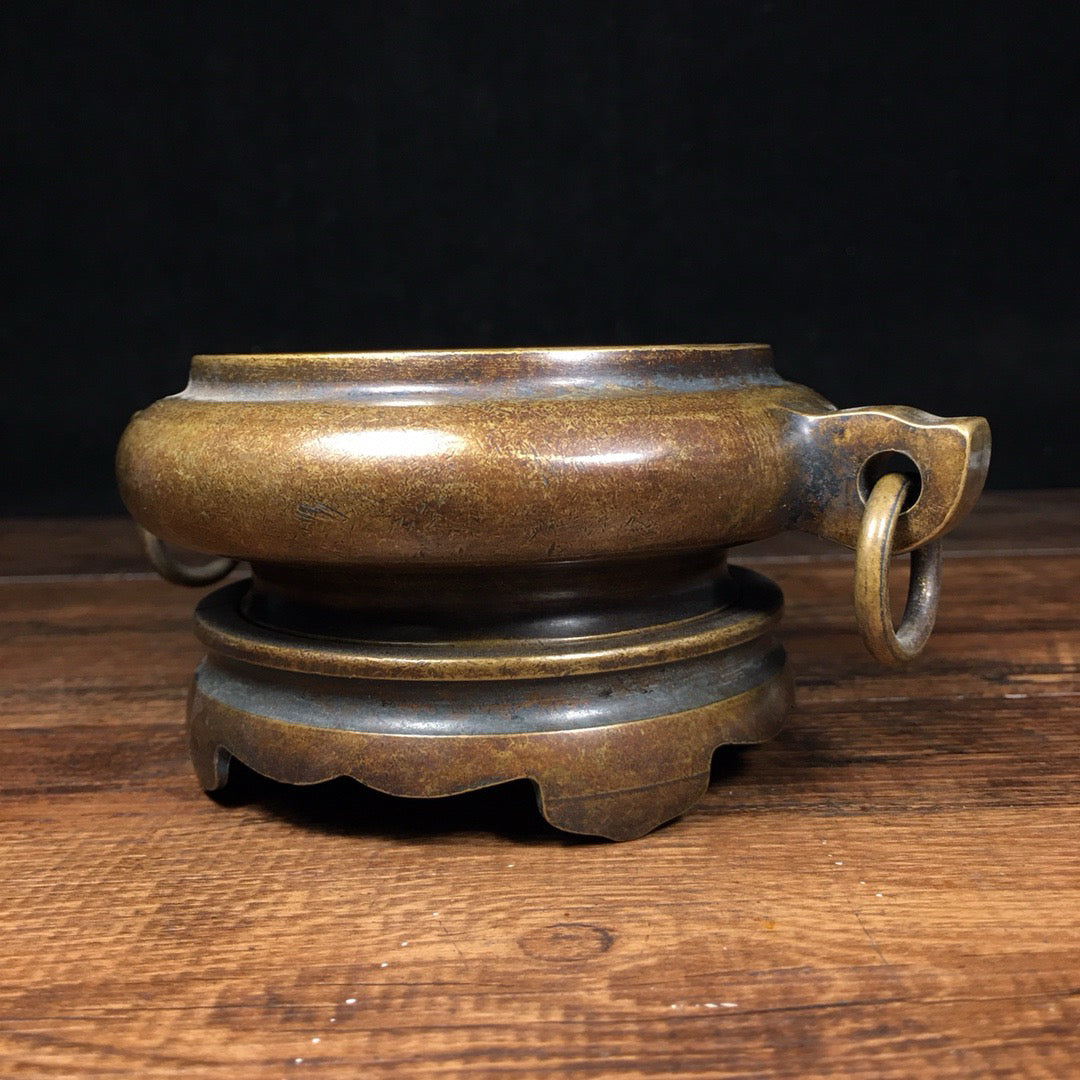 Chinese antique pure copper fumigation furnace