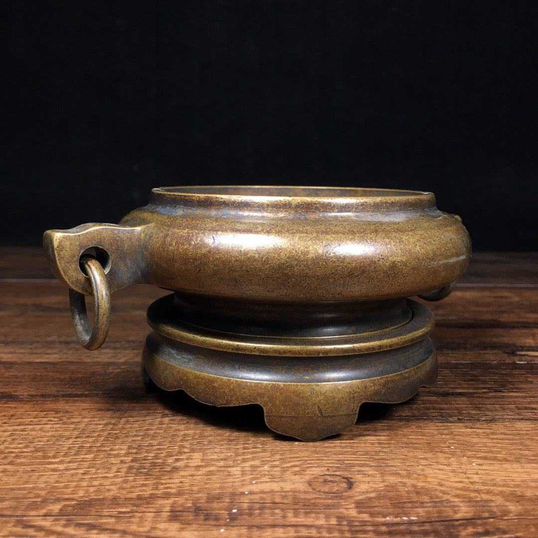 Chinese antique pure copper fumigation furnace