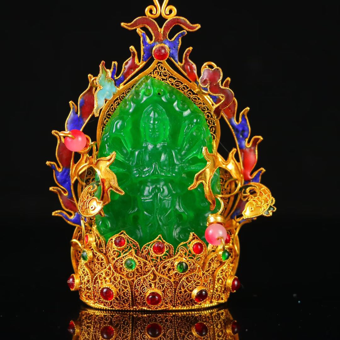 Chinese Antique High Ice Precision [Guanyin Brand]