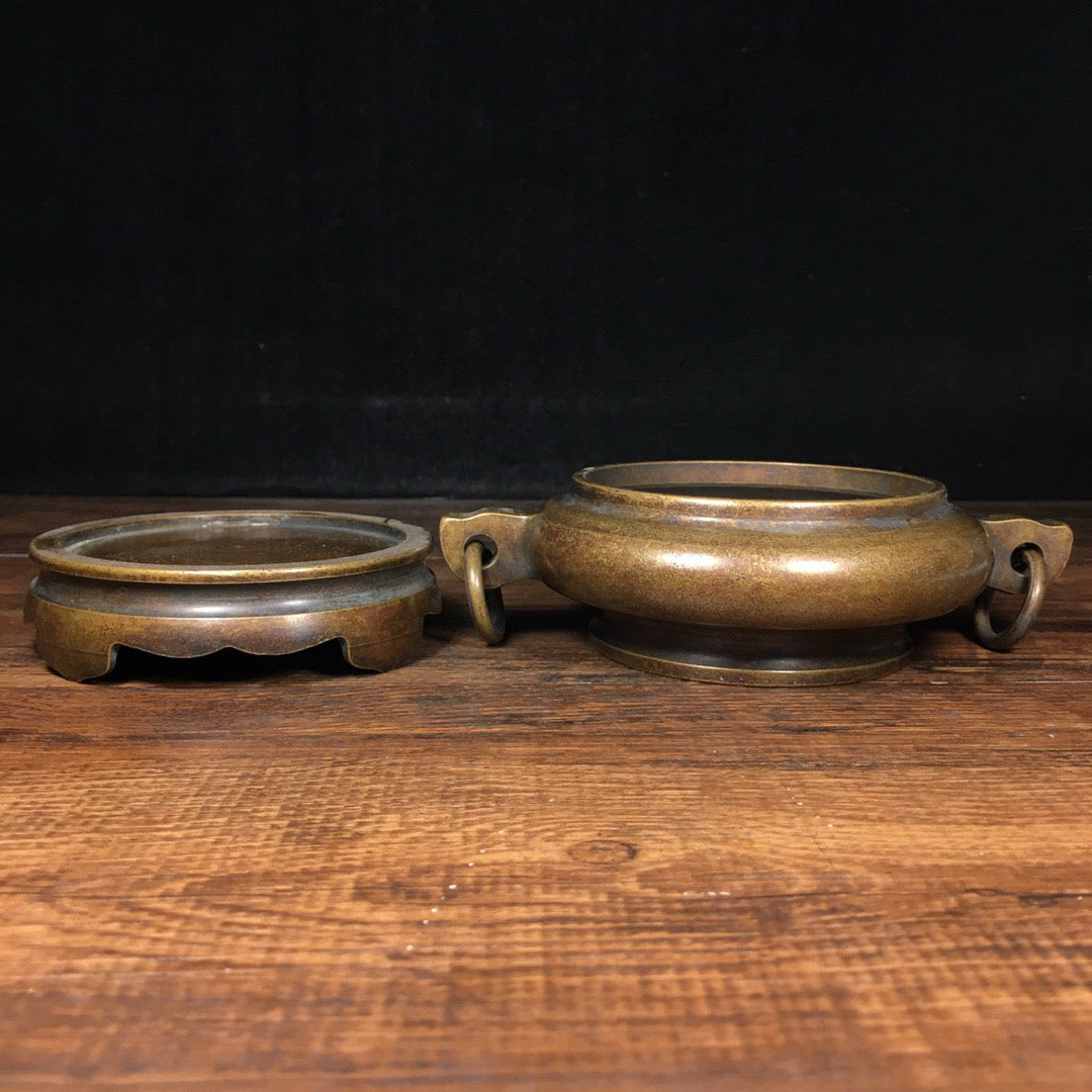 Chinese antique pure copper fumigation furnace