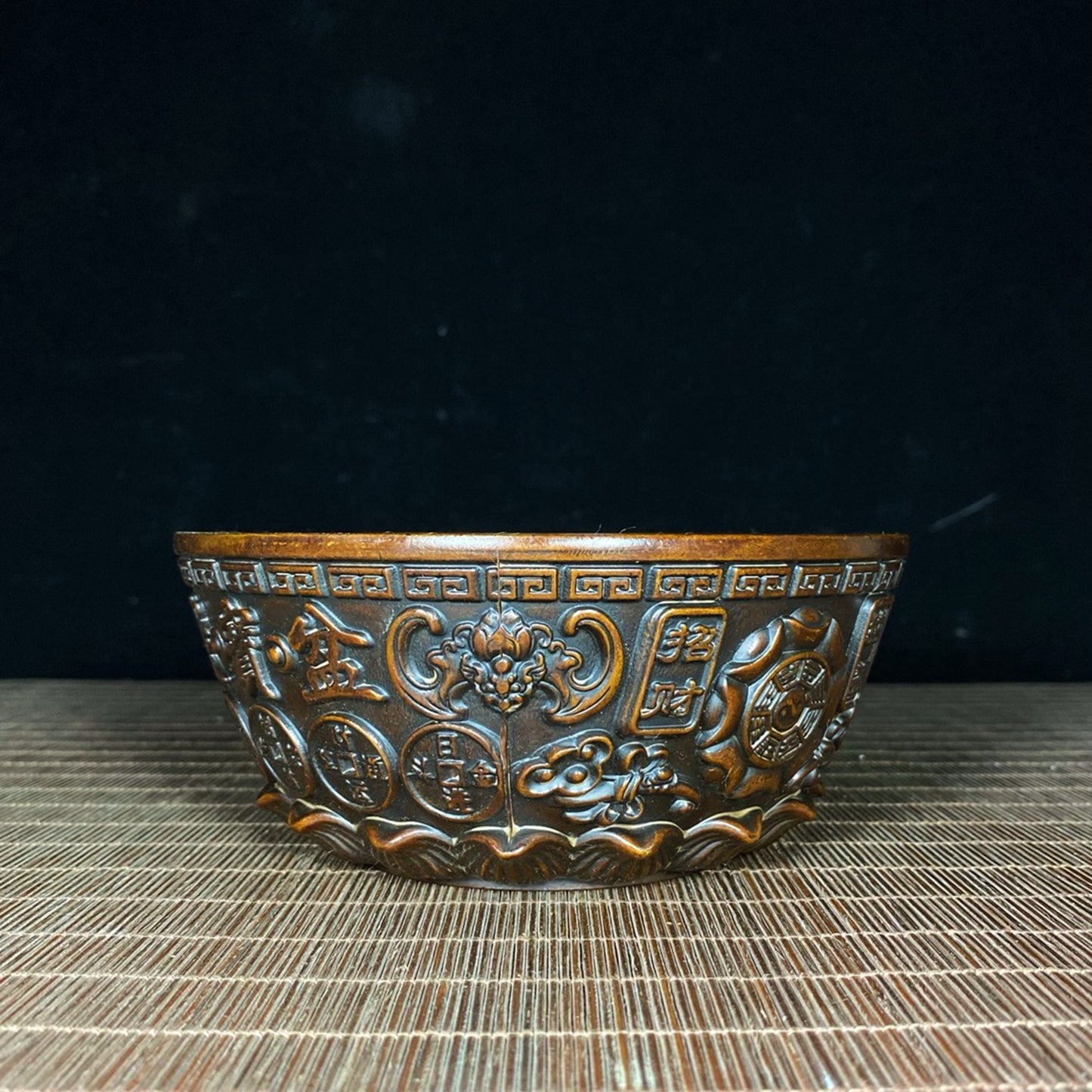 Pure Copper Bagua Brings Wealth and Blessings to the Great Treasure Bowl