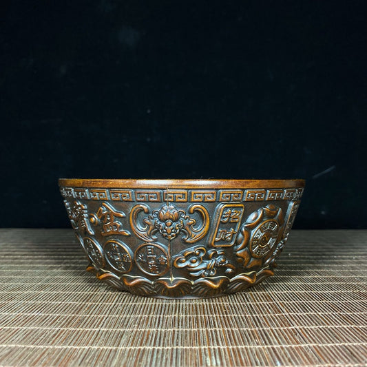 Pure Copper Bagua Brings Wealth and Blessings to the Great Treasure Bowl