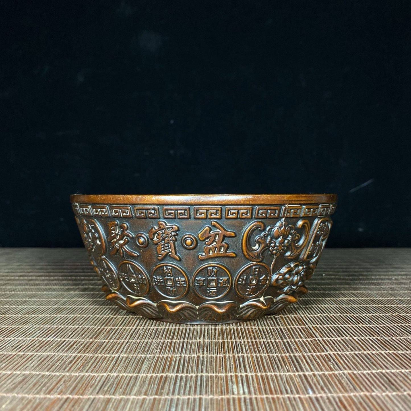 Pure Copper Bagua Brings Wealth and Blessings to the Great Treasure Bowl