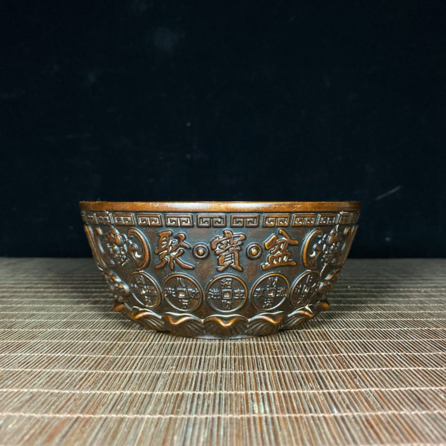 Pure Copper Bagua Brings Wealth and Blessings to the Great Treasure Bowl