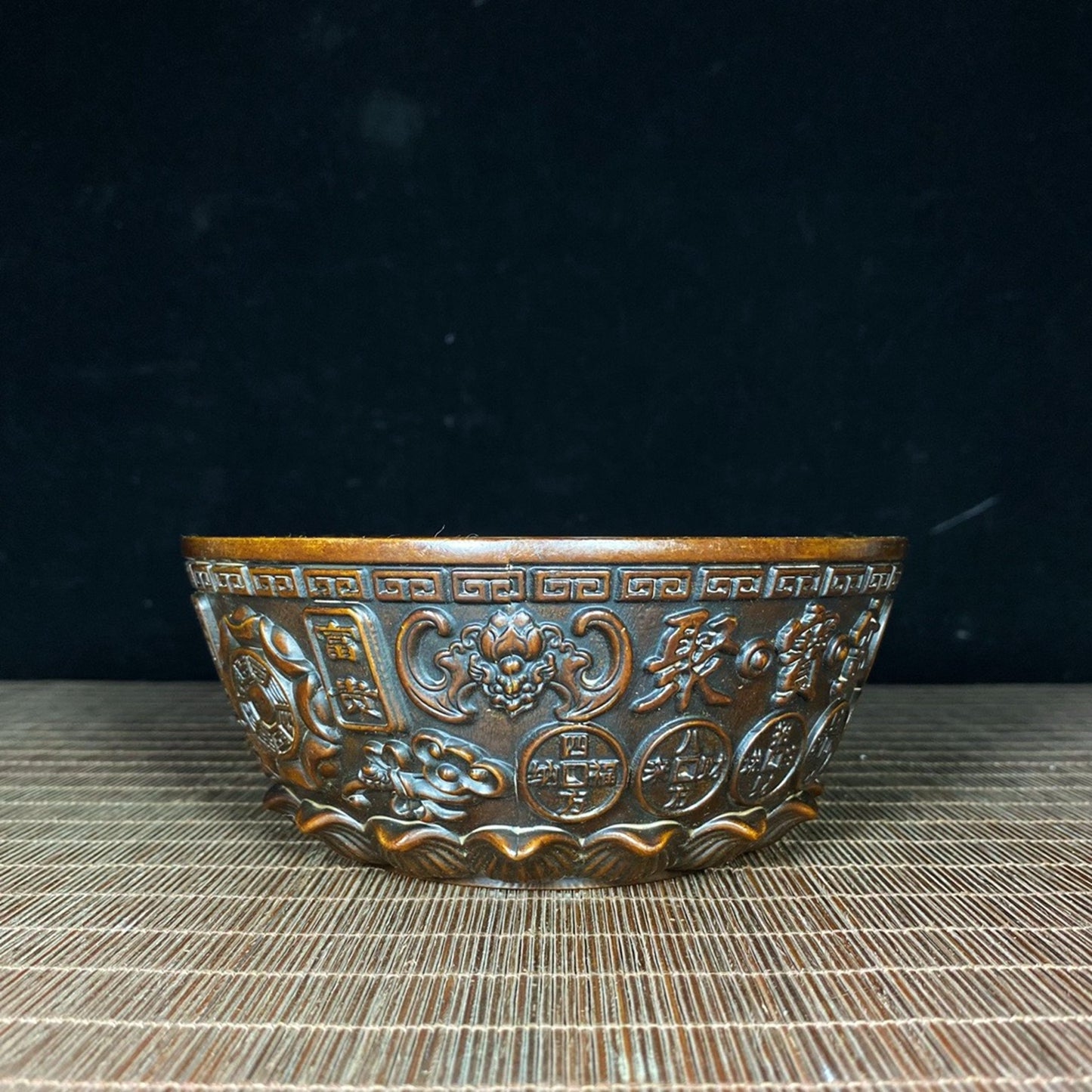 Pure Copper Bagua Brings Wealth and Blessings to the Great Treasure Bowl