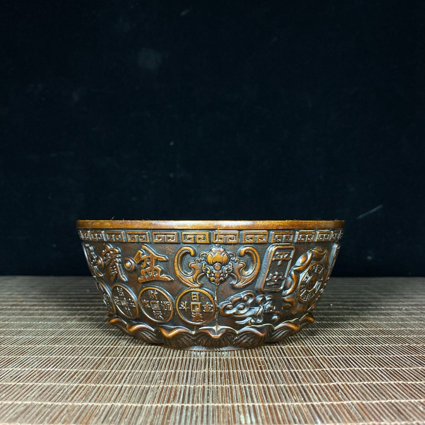 Pure Copper Bagua Brings Wealth and Blessings to the Great Treasure Bowl