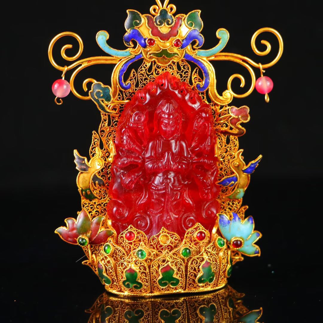 Chinese Antique High Ice Precision [Guanyin Brand]
