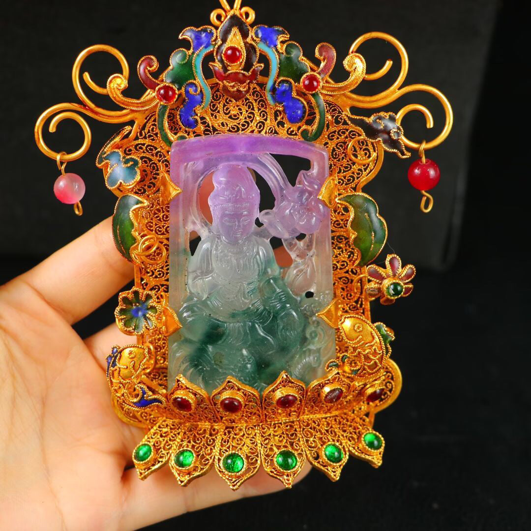 Chinese Antique High Ice Precision [Guanyin Brand]