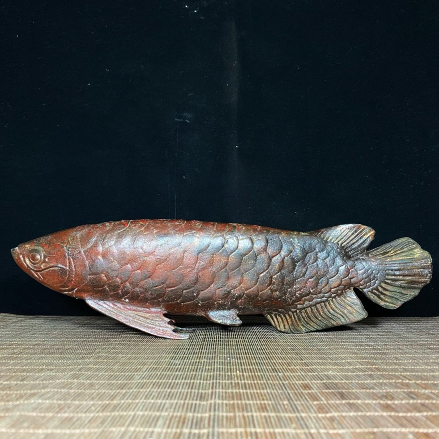 Old Copper Clay Big Fish