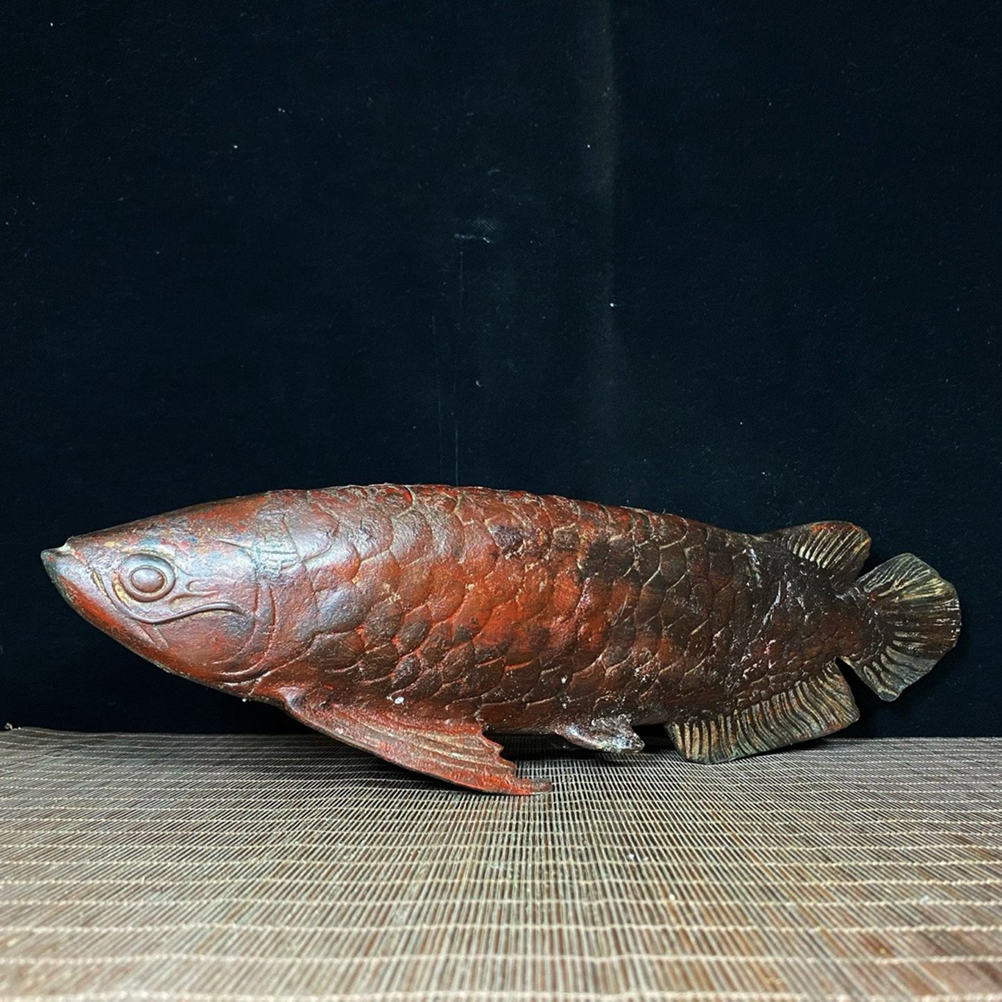 Old Copper Clay Big Fish