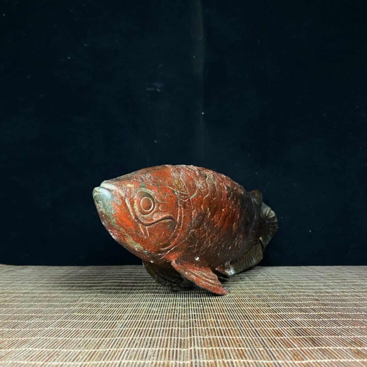 Old Copper Clay Big Fish