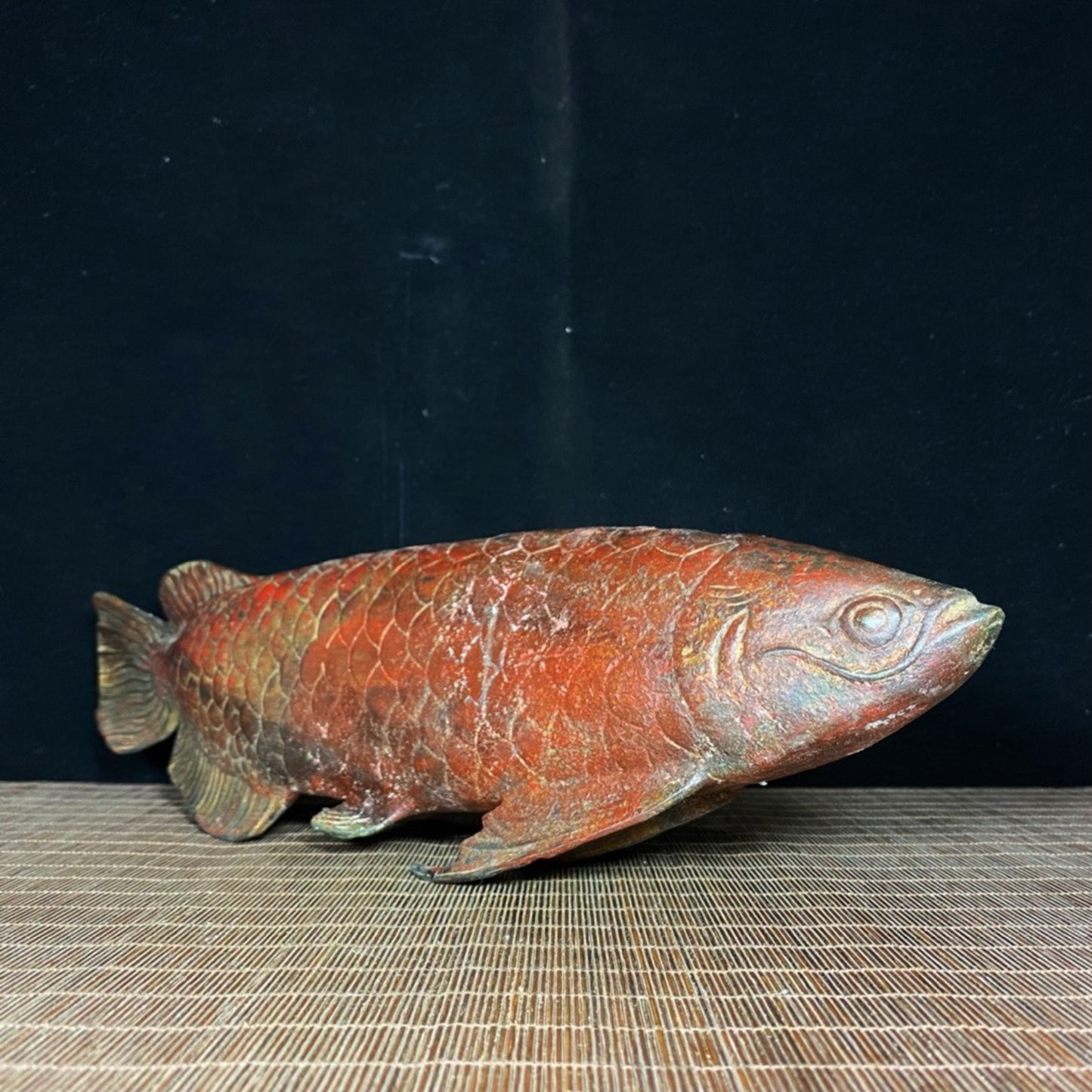 Old Copper Clay Big Fish