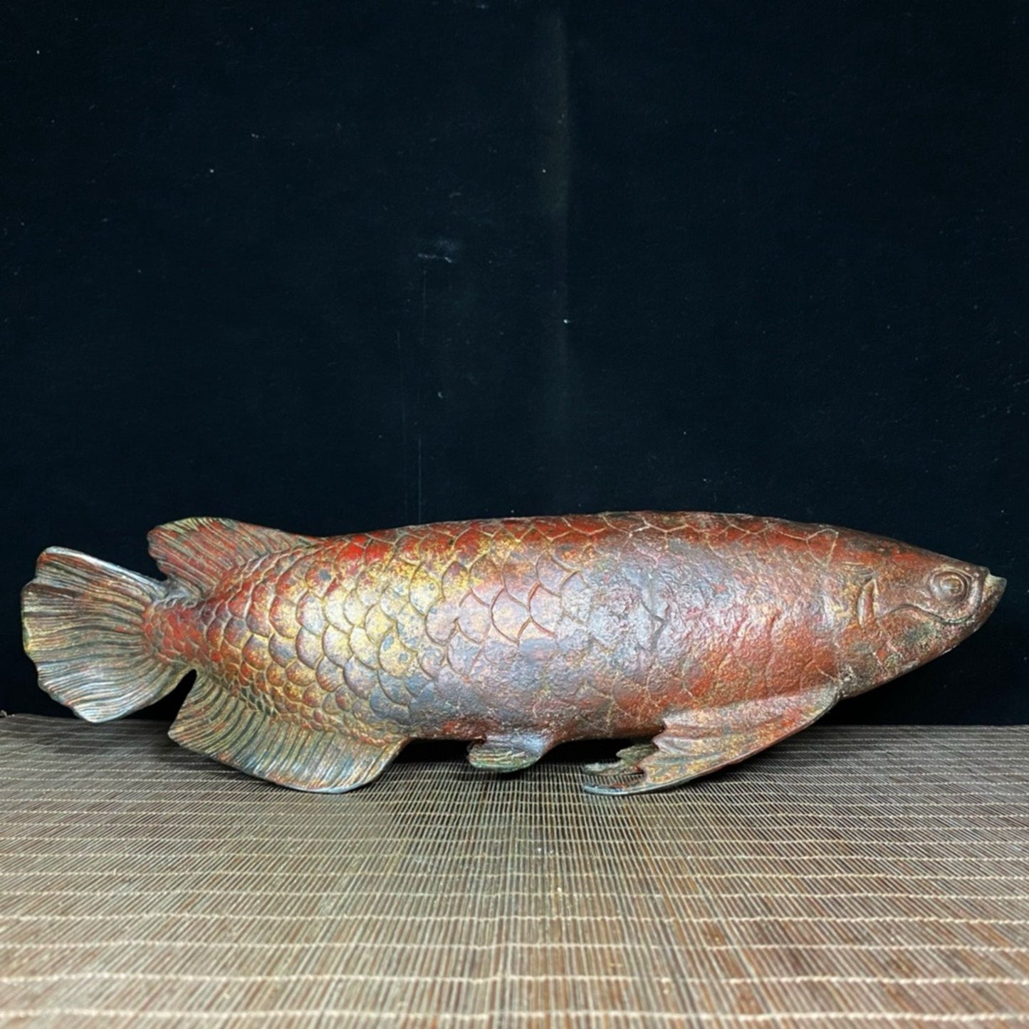 Old Copper Clay Big Fish