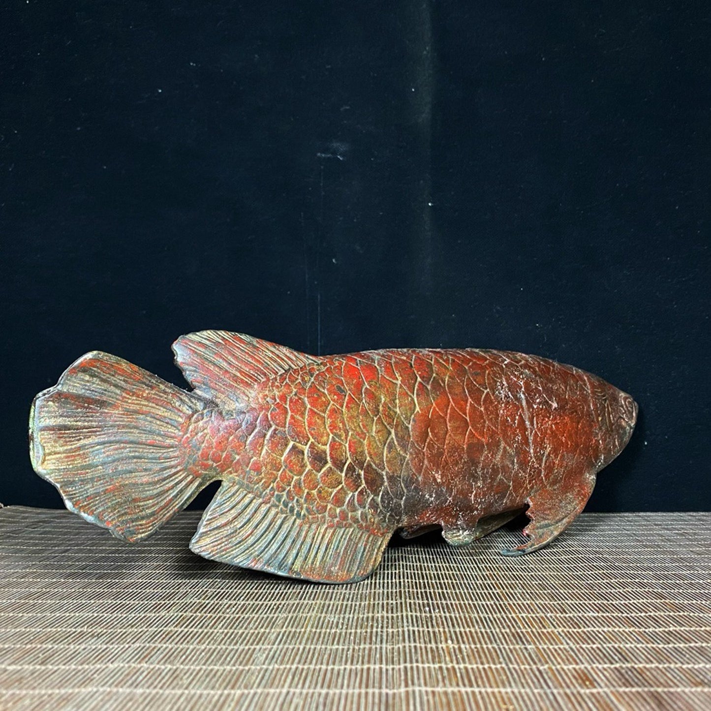 Old Copper Clay Big Fish