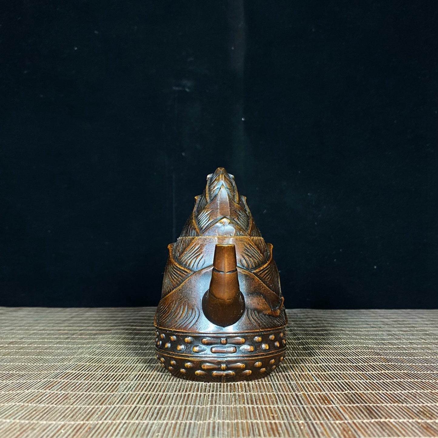 Pure copper segmented bamboo shoot pot