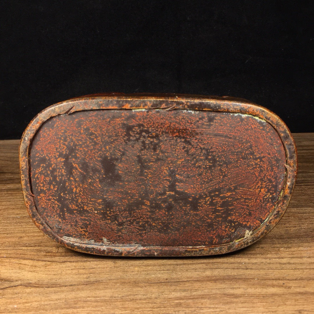 Chinese Antique Pure Copper Riding Sheep Protector Shangjian Protector