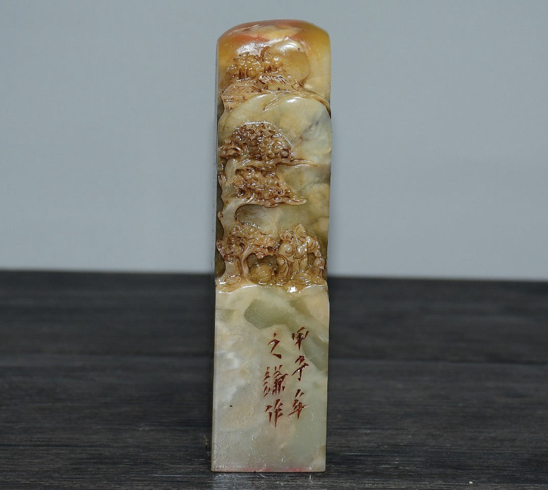 Shoushan Stone Seal Decoration