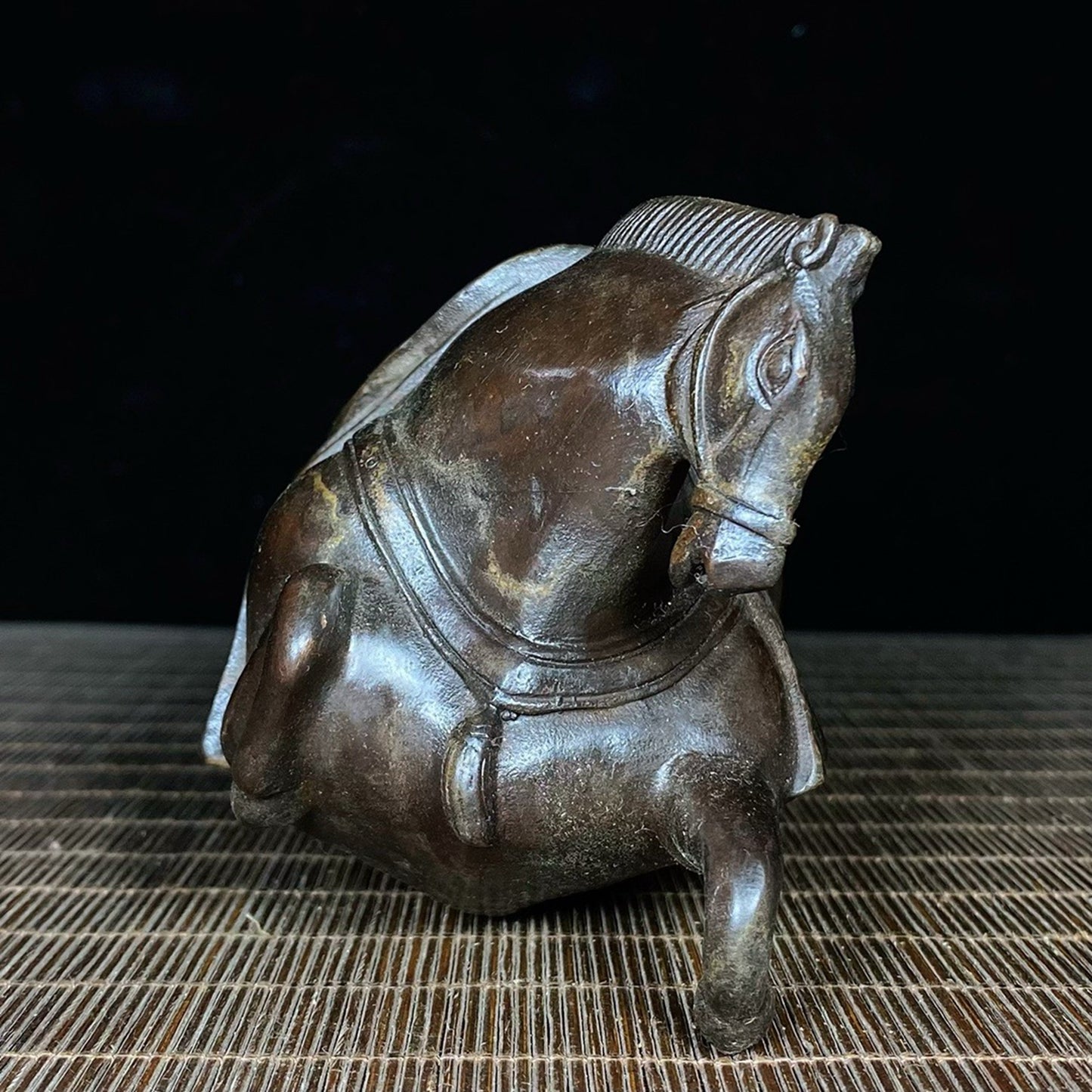 Pure copper horse