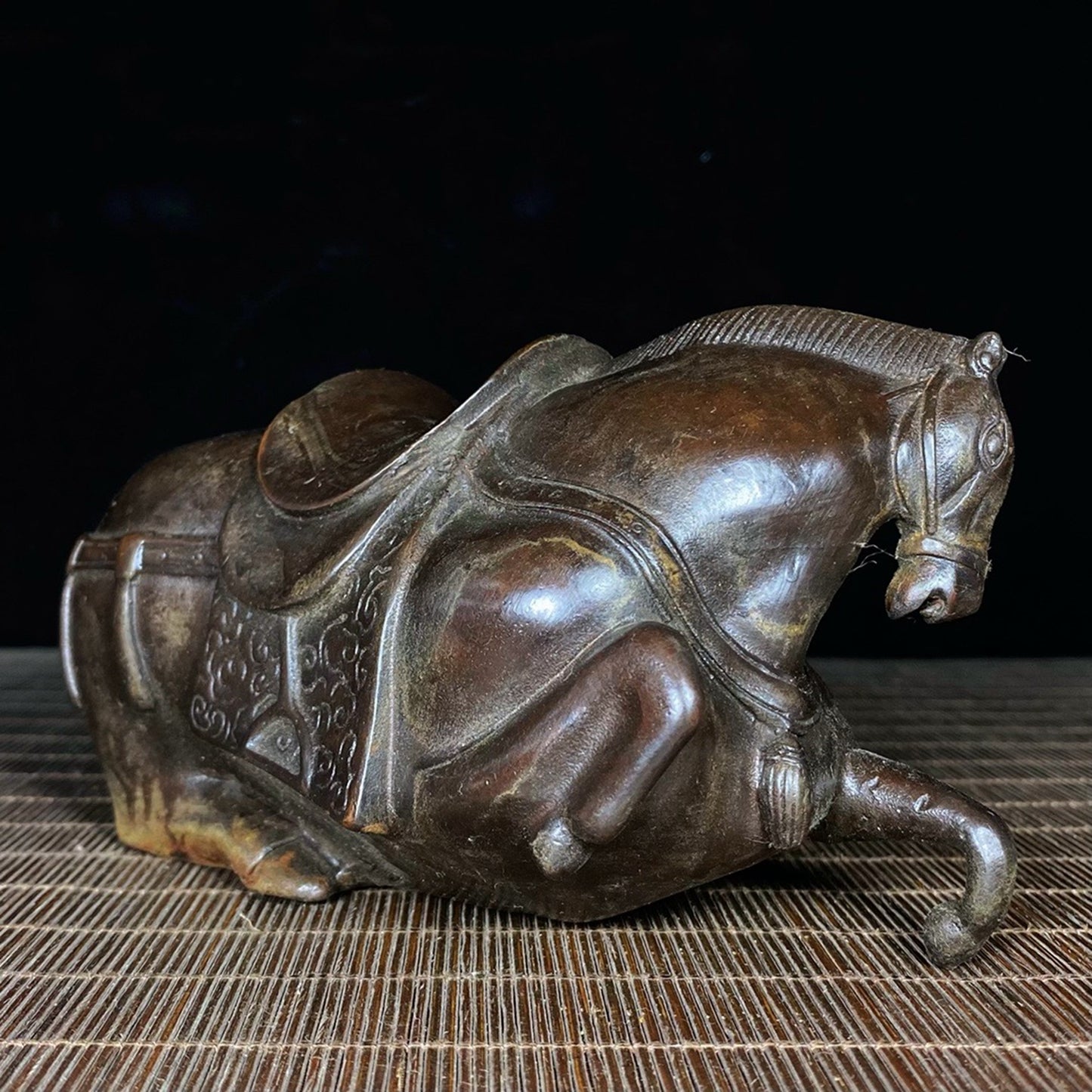 Pure copper horse