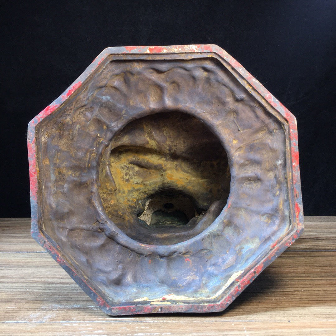 Chinese antique pure copper statue of Zhunti Buddha Mother Buddha