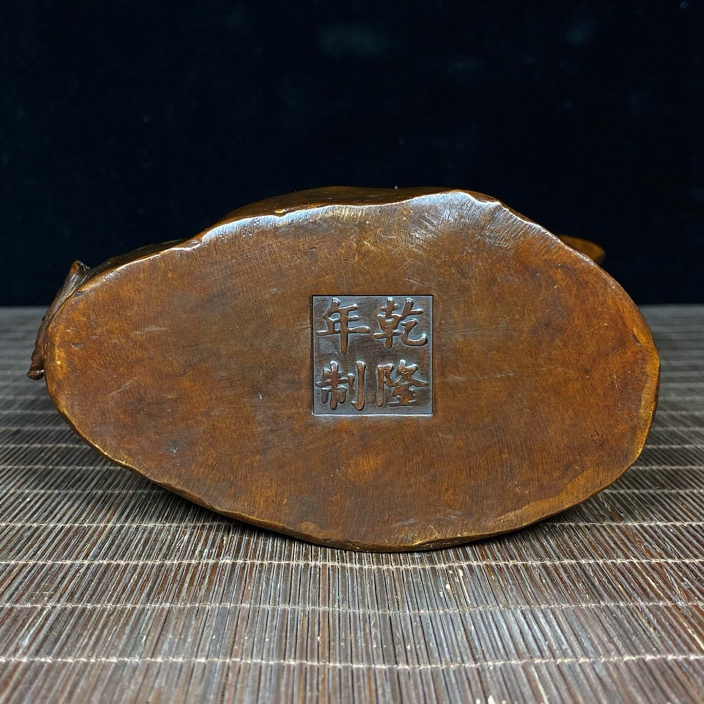 A pair of pure copper with double happiness at the door