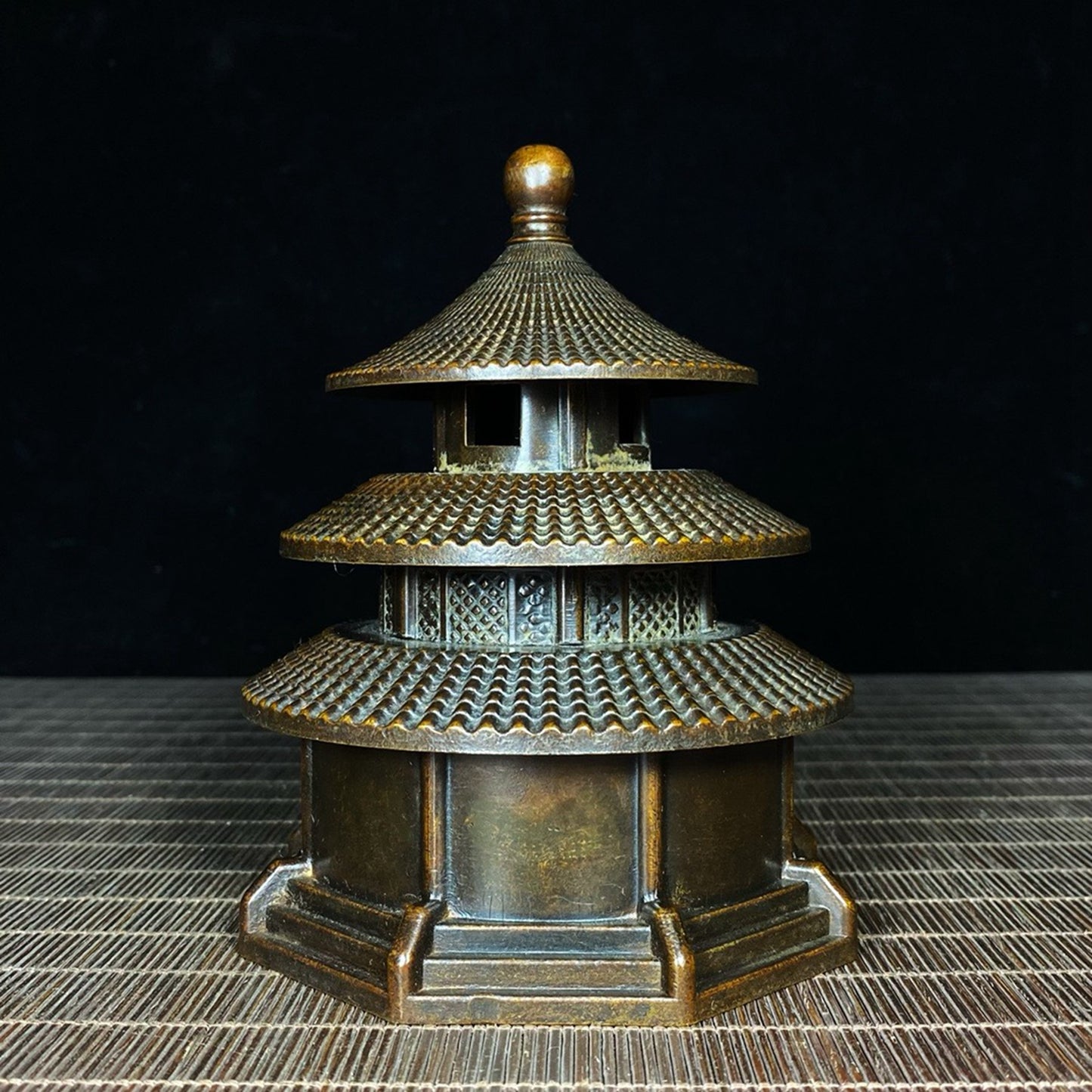 Pure copper altar incense burner