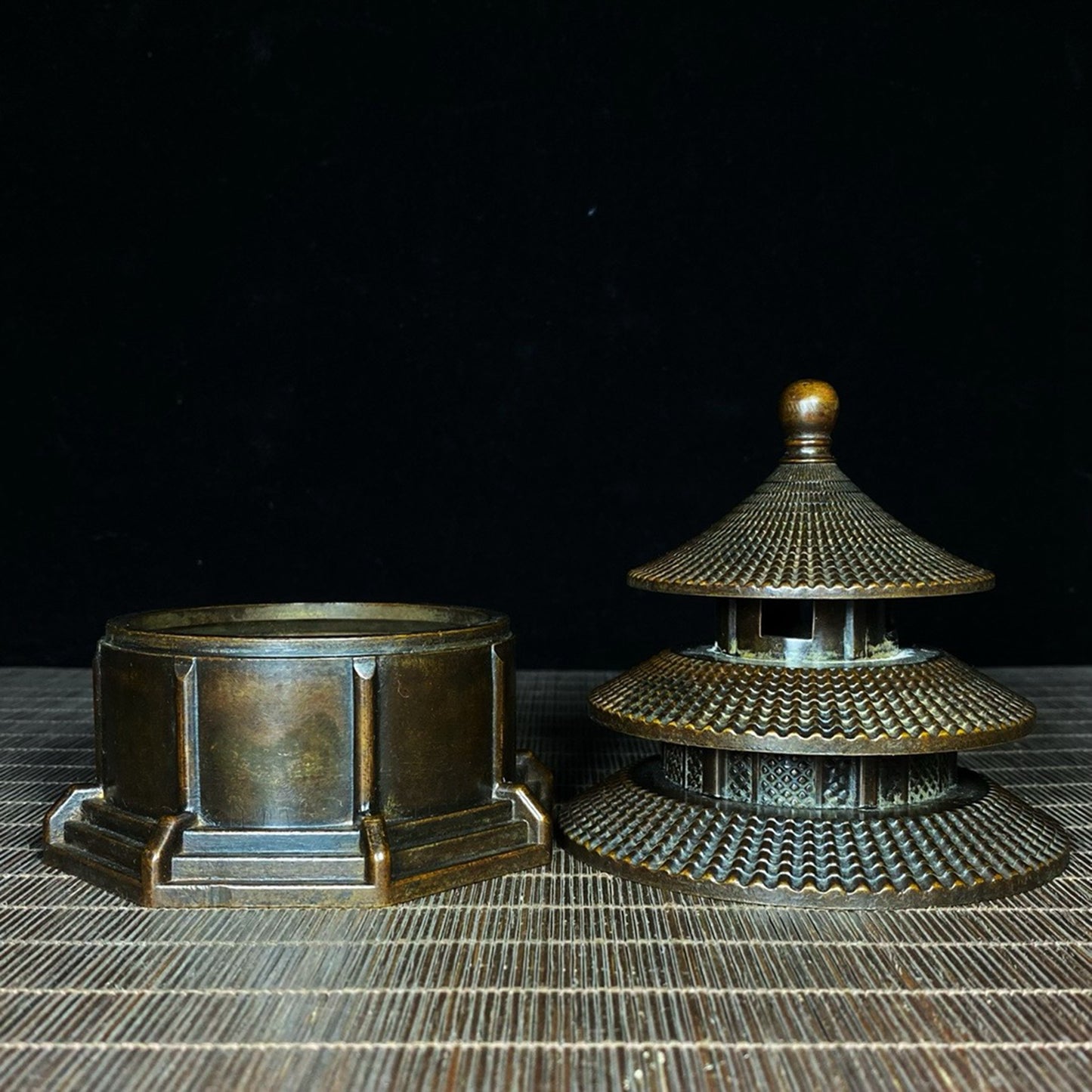 Pure copper altar incense burner