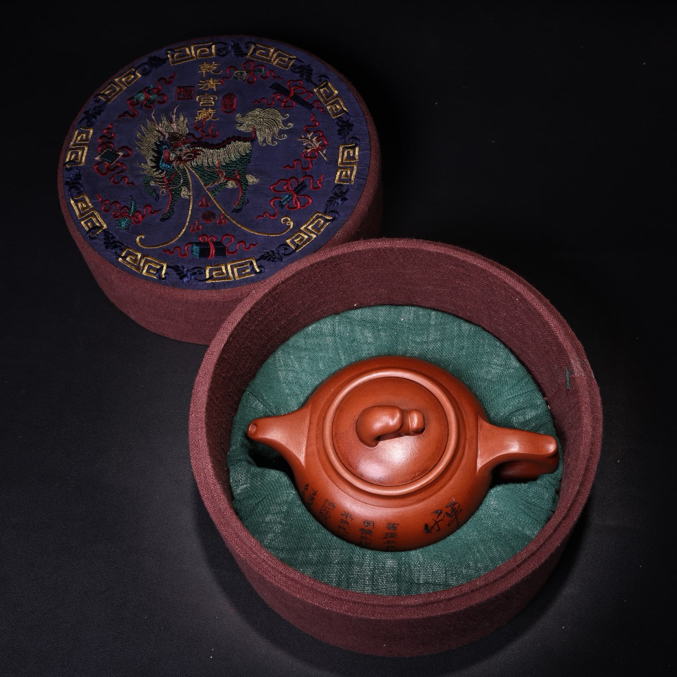 Chinese Antique Purple Clay Old Pot