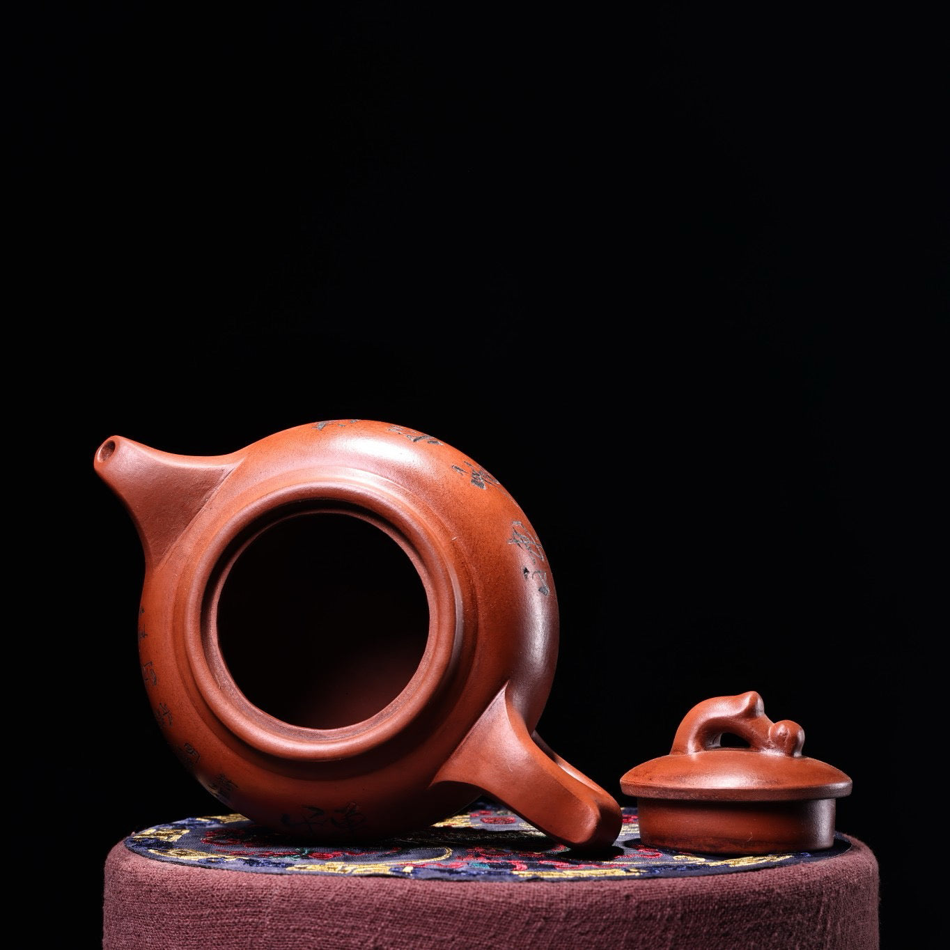 Chinese Antique Purple Clay Old Pot