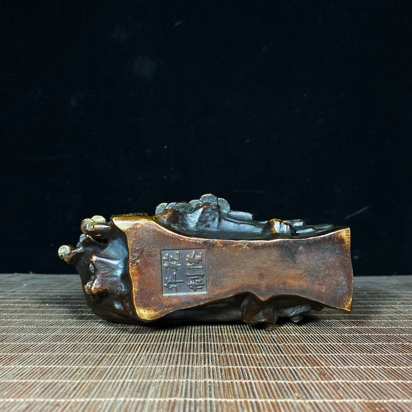 Pure copper gilded gold attracts wealth and treasure sheep