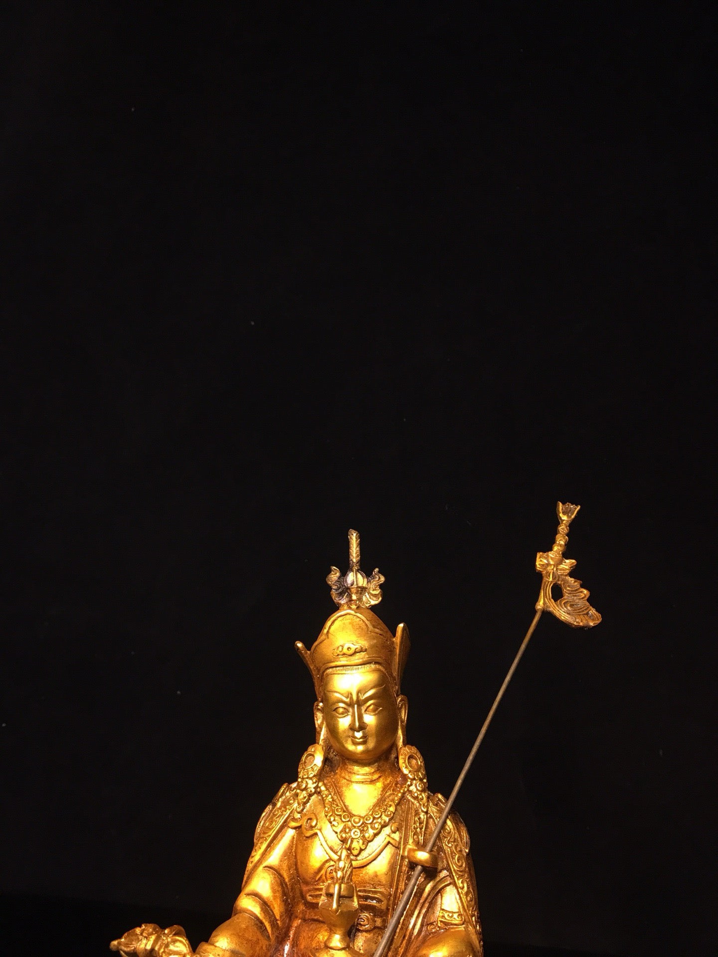 Master of Chinese Antique Pure Copper Lotus Mountain