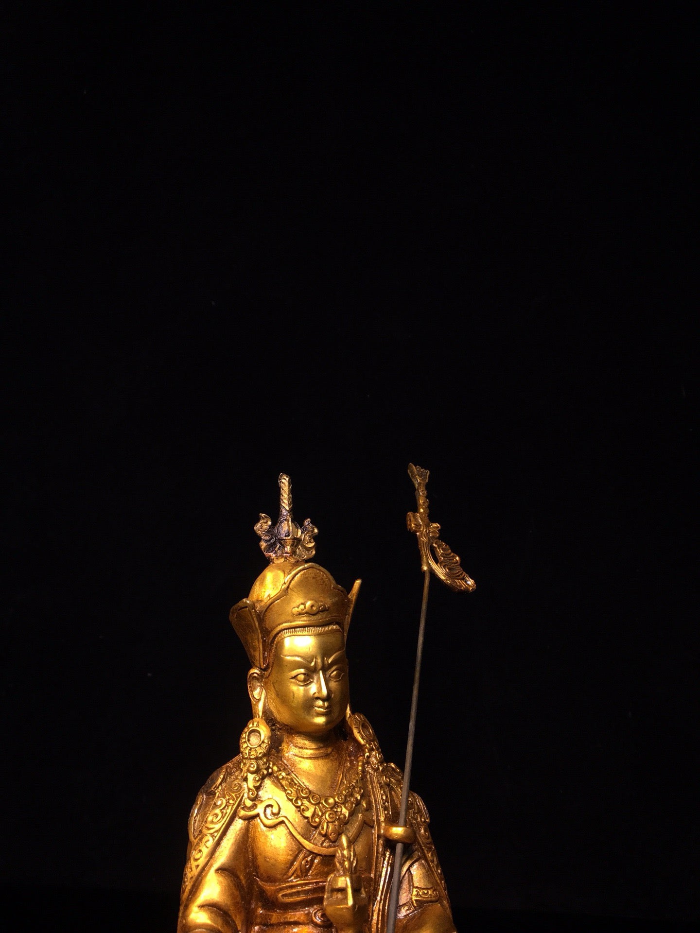 Master of Chinese Antique Pure Copper Lotus Mountain