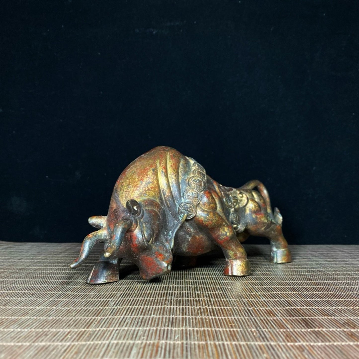 Old Copper Fetal Mud Gold Bull