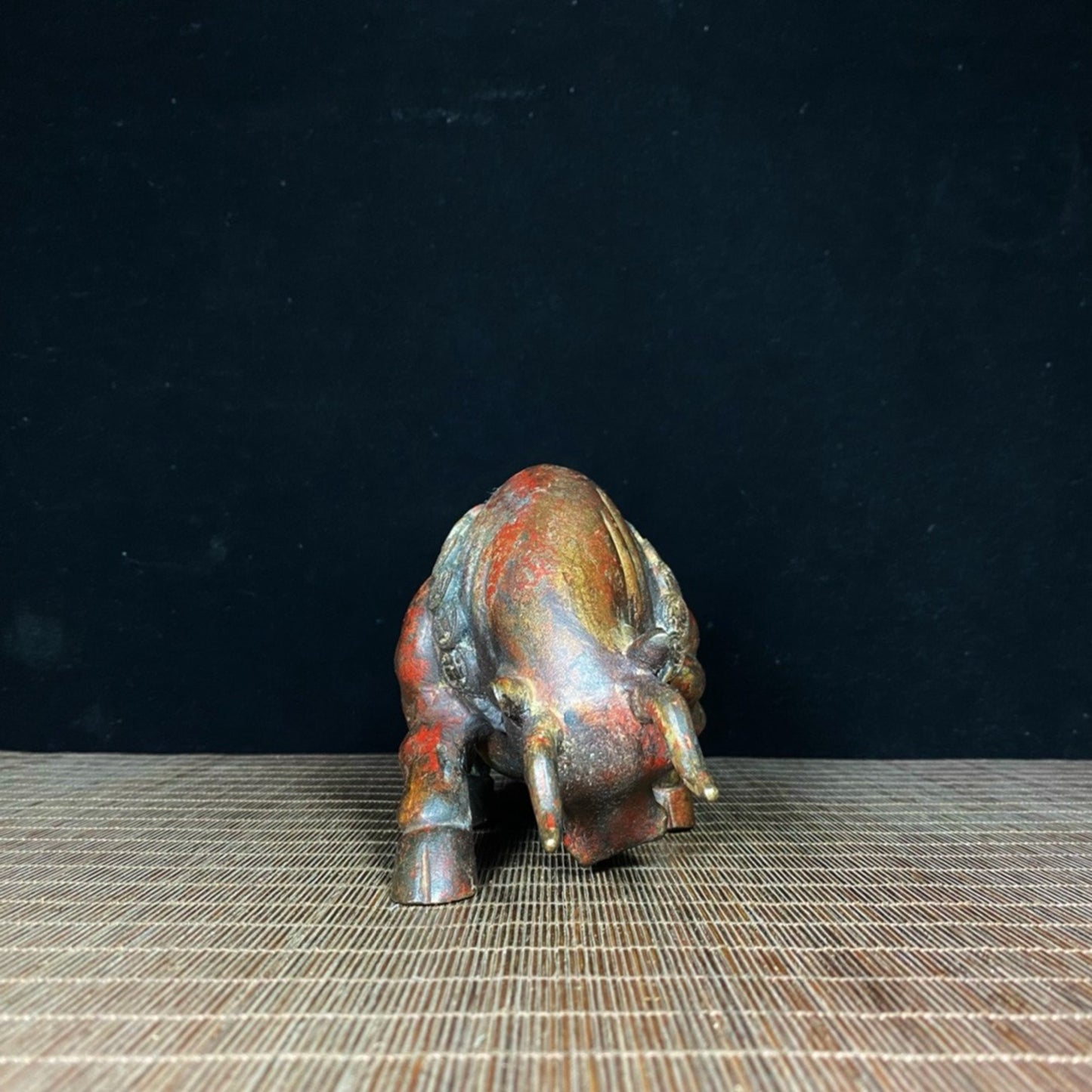 Old Copper Fetal Mud Gold Bull