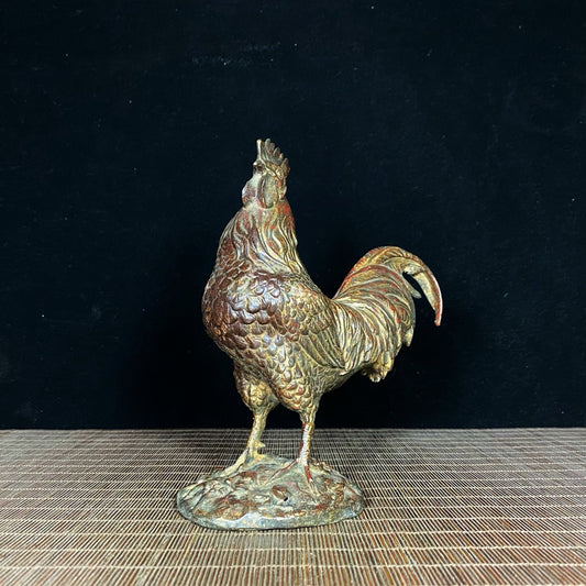 Old Copper Fetal Mud Gold Big Rooster