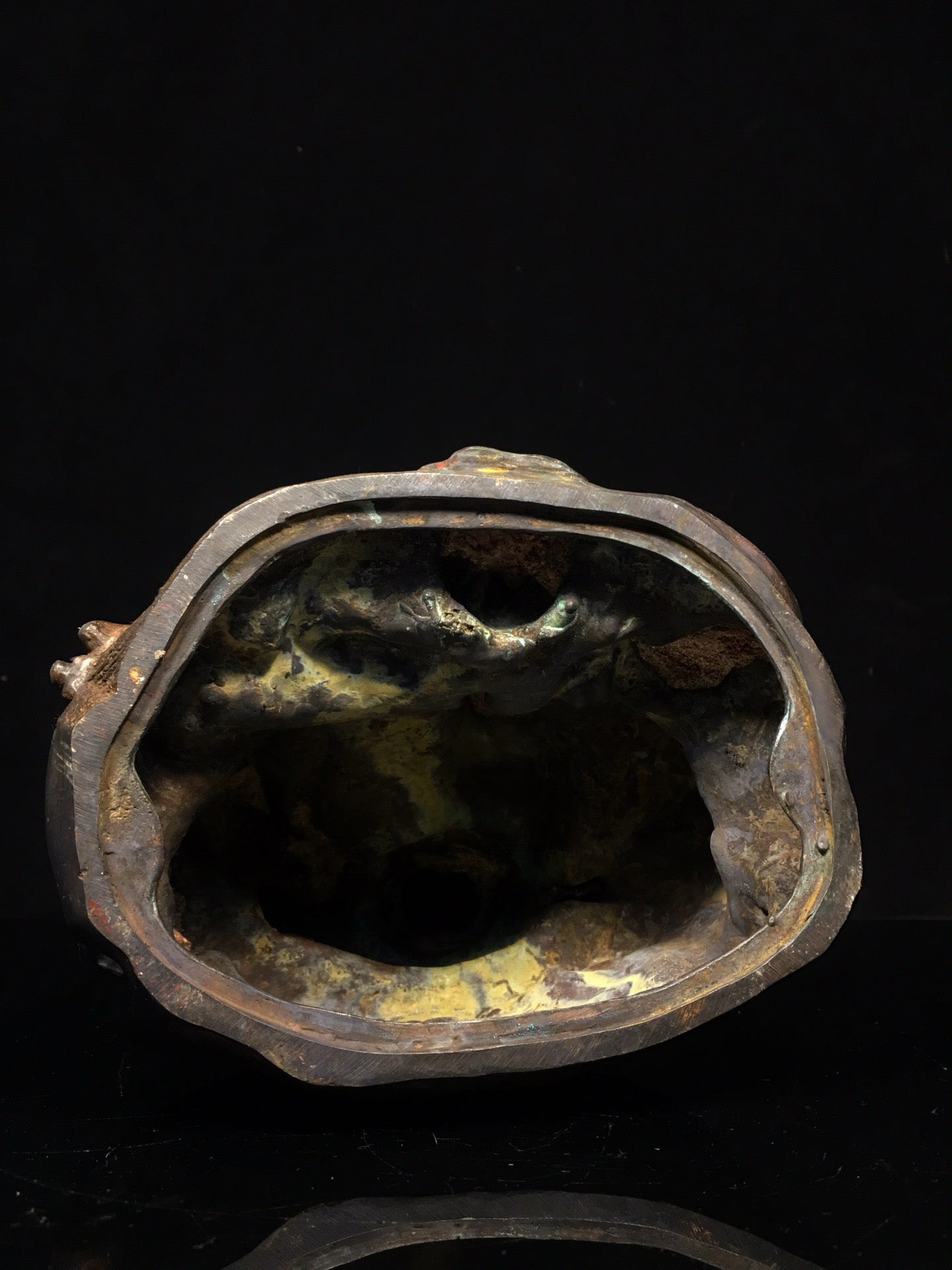 Chinese antique pure copper statue of Avalokitesvara Bodhisattva